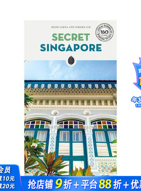 【现货】隐秘指南：新加坡 Secret Singapore Guide 原版英文旅行 正版进口书