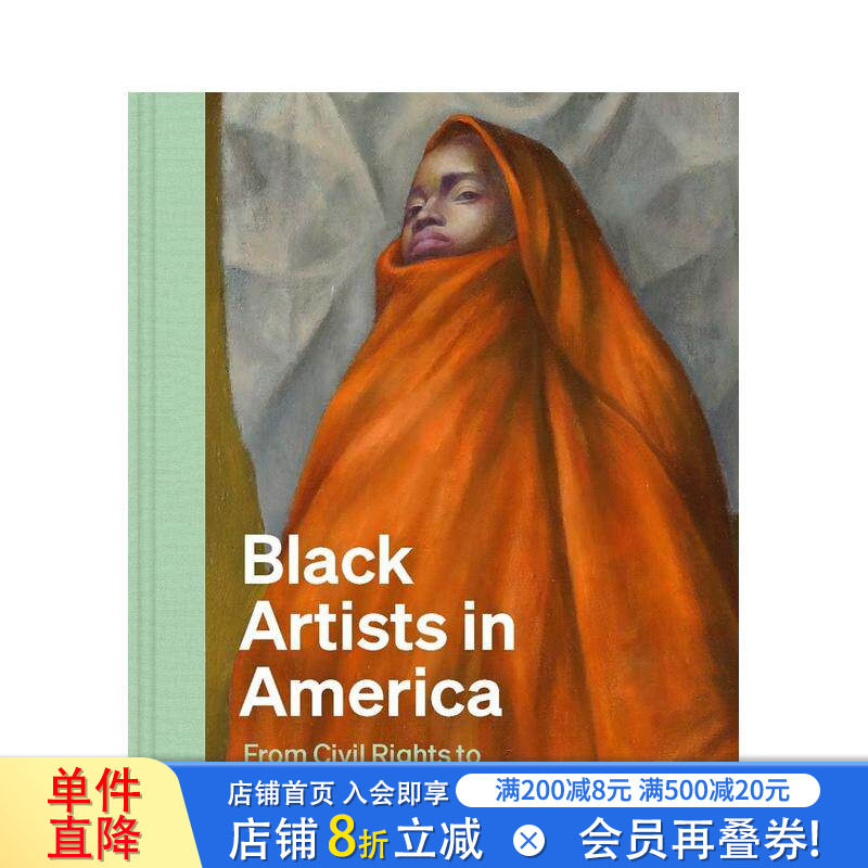 【预售】美国黑人艺术家:从内战到200周年 Black Artists in America 原版英文艺术画册画集 正版进口书