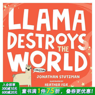 第一卷 进口童书 World英文儿童插画故事绘本 Volume 预售 羊驼之书 ：羊驼毁灭世界 the Llama Destroys Book