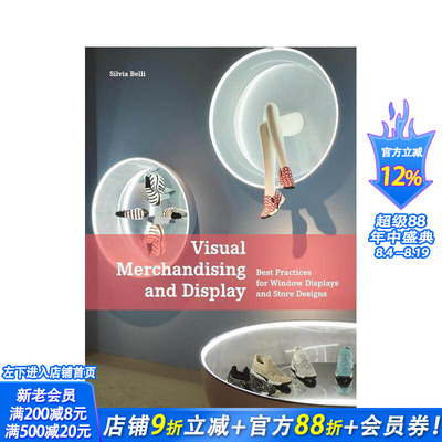 【预售】视觉陈列和展示:橱窗展示和商店设计案例 Visual Merchandising and Display 原版英文室内设计装饰 正版进口书