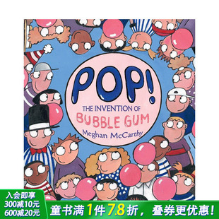 发明 Invention 现货 泡泡糖 进口原版 善优图书 英文儿童绘本故事 Pop 英文原版 Bubble The 书籍 Gum