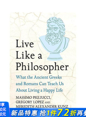 【预售】像哲学家一样生活 Live Like A Philosopher 原版英文生活综合 正版进口书