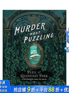 【预售】谜案重重：困惑园危机 Murder Most Puzzling Peril at Quandary Park 原版英文生活综合 正版进口书