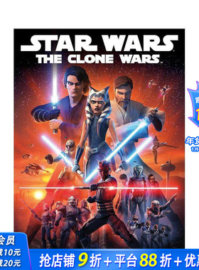 【现货】星球大战：克隆人战争 Star Wars:The Clone Wars 英文漫画 正版进口书
