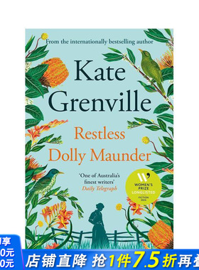 【现货】不安的多利·蒙德 Restless Dolly Maunder 原版英文文学小说 正版进口书