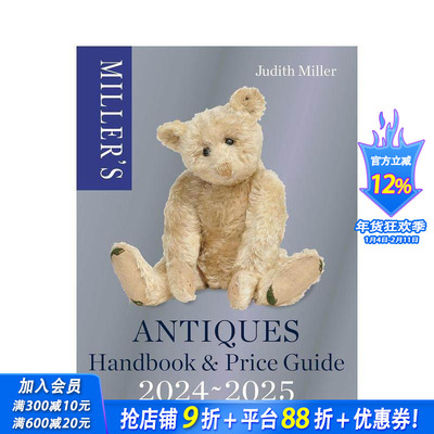 【现货】朱迪思·米勒的古董手册&价格指南（2024-2025） Miller’s Antiques Handbook & Price Guide英文画册画集正版进口书
