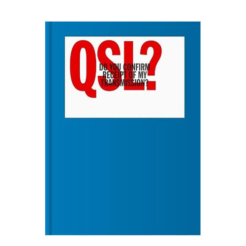 【现货】英文原版 QSL？：双向无线电通讯视觉画册 Do You Confirm Receipt of My Transmission 字体图案标志设计 正版进口画册