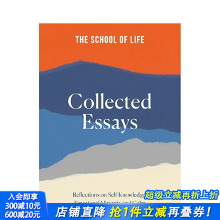 School Complete 预售 The 获得启迪和平静 进口书 探索情感生活 人生学校：散文集 原版 Essays Life 正版 英文生活综合