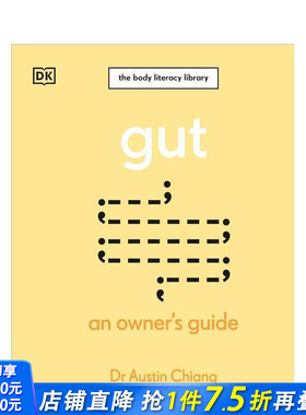 【预售】肠道指南 Gut: An Owner's Guide 原版英文生活综合 正版进口书