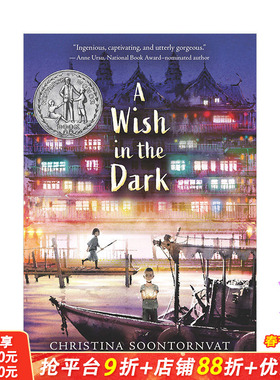 【现货】【2021纽伯瑞银奖】A Wish in the Dark黑暗中的愿望 英文原版儿童故事阅读 12岁以上 原版正版进口图书书籍