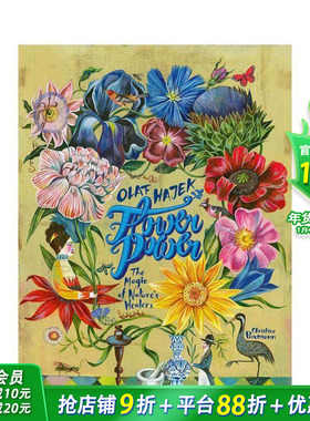 【现货】Flower Power 花的力量 插画家Olaf Hajek艺术绘本 英文原版儿童【善优童书】