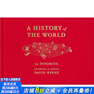【现货】戴维·伯恩的符号世界 A History of the World (in Dingbats) 英文原版进口