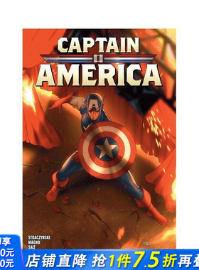 【预售】美国队长 卷2： Captain America by J. Michael Straczynski vol. 2: trying to come home原版英文漫威漫画 正版进口书