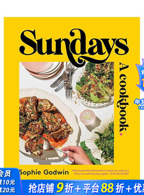 【现货】周日食谱 Sundays: A Cookbook 原版英文餐饮生活美食 正版进口书籍画册 善优图书
