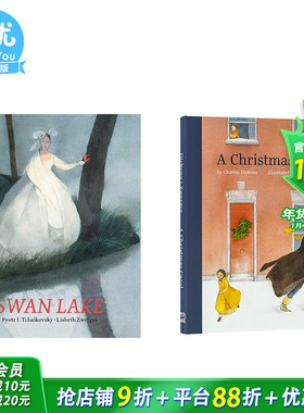插画家Lisbeth Zwerger绘本作品2册（可选拍） 经典故事 狄更斯圣诞颂歌/天鹅湖 英文原版儿童艺术精装绘本 精美插画