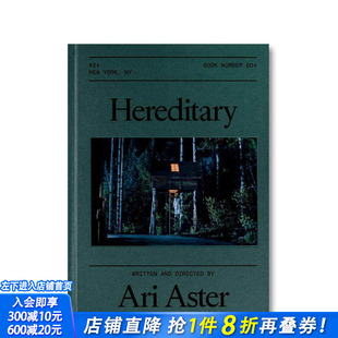 【预售】【A24电影剧本集】遗传厄运 【A24 Screenplay Collection】Hereditary Screenplay Book 原版英文生活 正版进口书