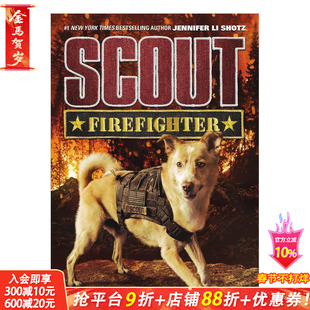 【现货】 Scout: Firefighter,童子军:消防员 英文原版图书籍进口正版 Shotz 儿童分阶阅读