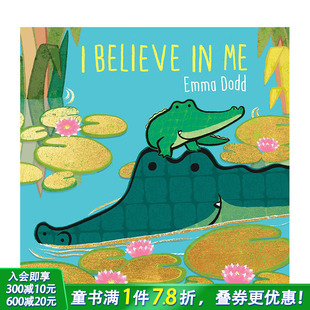 Dodd 英文原版 Believe Emma 儿童英语图画故事 培养自信 我相信我自己 艺术插画绘本 精装 善优童书 进口图书 现货