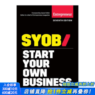 Your Own Business 自主创业 Start 开始你 英文原版 现货
