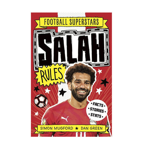 【现货】英文原版 足球明星特辑：萨拉赫【Football Superstars】Salah Rules 6岁+儿童英语初*桥梁书 进口图书 善优童书