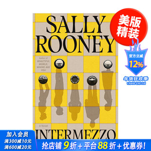 【预售】间奏曲Intermezzo 萨莉·鲁尼Sally Rooney（美版精装） Normal People作者新作 英文文学小说 正版进口书