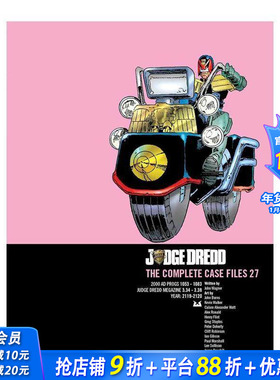 【预售】爵德判官：第 27 版：完整案件档案 Judge Dredd: v. 27: The Complete Case Files 原版英文漫画书 正版进口书