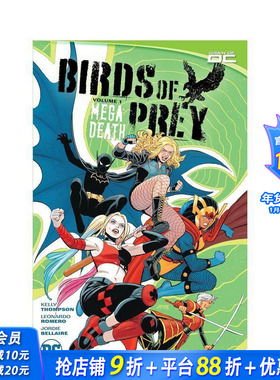 【现货】猛兽小队 1 Birds of Prey Vol. 1: Megadeath DC漫画 原版英文漫画书 正版进口书