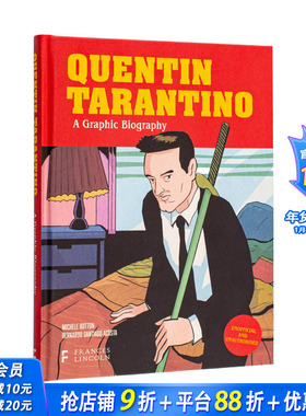 【现货】昆汀·塔伦蒂诺：图像小说漫画 【BioGraphics】Quentin Tarantino 艺术名人故事 原版英文正版进口图书
