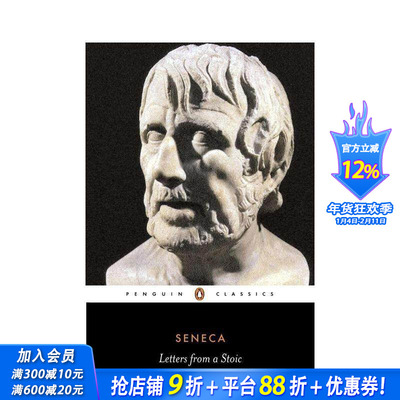 【预售】斯多葛学派书信集：道德书信致光明 Letters from a Stoic: Epistulae Morales Ad Lucilium 英文文学散文 正版进口书