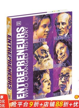 【现货】改变了历史的商业创业企业家Entrepreneurs Who Changed History
