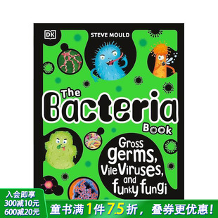 Gross 现货 Bacteria Germs 英文儿童科普插画绘本 病毒与真菌 Viruses 细菌大书：细菌 进口童书 The Vile Book