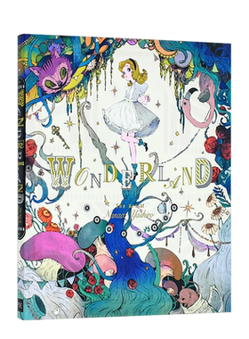 【现货】【PIE出版】八馆奈奈子作品集：仙境 Wonderland 八館ななこ Nanaco Yashiro 复古童话插画集 日版进口画师画册