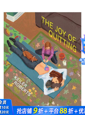 【现货】【附Keiler Roberts签名藏票】英文原版 躺平的乐趣The Joy of Quitting 英文漫画 正版进口图书画册