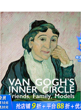 【预售】梵高的核心社交圈 Van Gogh's Inner Circle 原版英文艺术画册画集 正版进口书