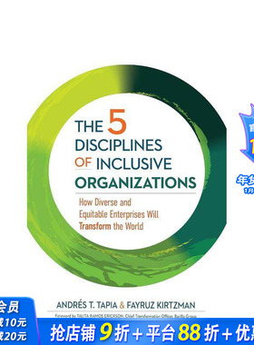 【预售】包容性组织的 5 项纪律 5 Disciplines Of Inclusive Org 英文商业行销 正版进口书