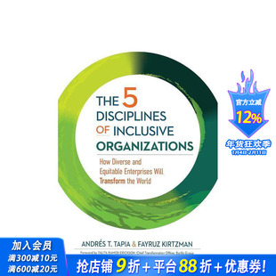 【预售】包容性组织的 5 项纪律 5 Disciplines Of Inclusive Org 英文商业行销 正版进口书
