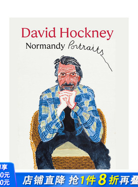 【现货】英文原版 大卫·霍克尼：诺曼底肖像 David Hockney: Normandy Portraits 英文艺术画册画集 正版进口图书