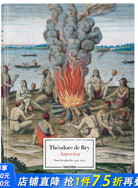 【现货】Theodore de Bry. America 西奥多·德·布雷:美国 英文原版图书籍进口正版