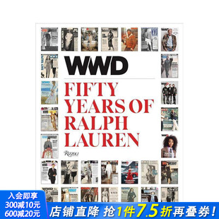 英文时尚 女装 WWD 拉尔夫·劳尔五十年 YEARS 原版 设计 LAURE 日报 RALPH 进口书 正版 FIFTY 预售