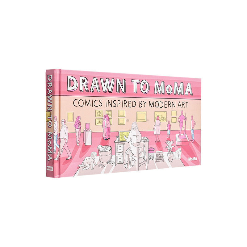 【预售】绘见MoMA:现代艺术漫画集 Drawn To Moma 纽约现代艺术博物馆 插画 原版英文艺术插画原画设定集 正版进口书