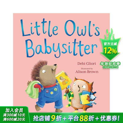 【预售】【凯特格林纳威奖入围者】小猫头鹰的保姆(精装) Little Owl's Babysitter 英文儿童插画故事绘本 进口童书