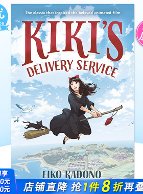 【现货】英文原版 魔女宅急便小说 宫崎骏 Kiki's Delivery Service 吉卜力工作室 外版原装进口小说籍【善优图书】#