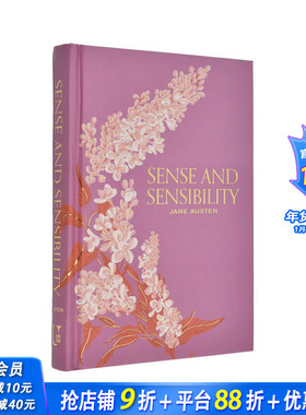 【现货】理智与情感 【Signature Gilded Classics】Sense and Sensibility 原版英文文学小说 正版进口图书