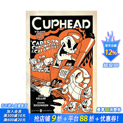 【预售】英文原版 茶杯头弟2卷：历代志与浩劫 Cuphead Volume 2: Cartoon Chronicles & Calamities 英文漫画 正版进口书籍