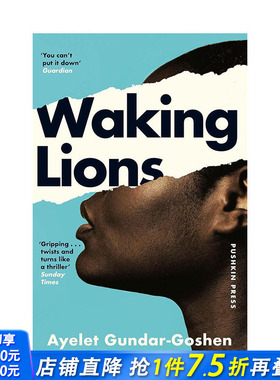【预售】醒着的狮子 Waking Lions 原版英文文学小说 正版进口书