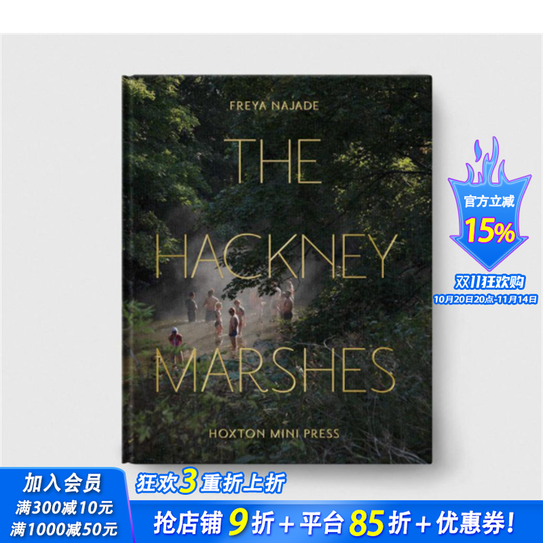 【预售】英文原版 哈克尼区沼泽 The Hackney Marshes 自然景观摄影 正版进口图书画册