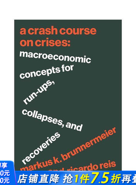 【预售】危机速成班：上升、崩溃和复苏的宏观经济概念 A Crash Course on Crises 英文商业行销 正版进口书