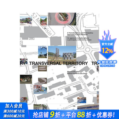 【预售】横向领土 Transversal Territory 原版英文建筑设计 正版进口书