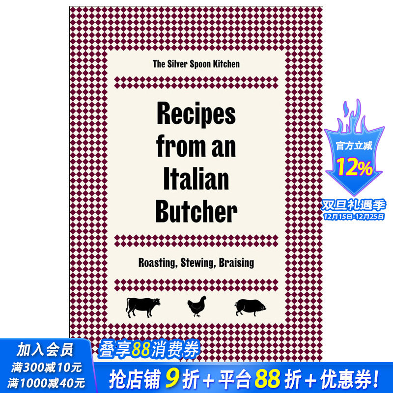 【预售】意大利屠夫食谱：烤、炖、烧，Recipes from an Italian Butcher: Roasting, Stewing, Braising 英文原版餐饮图书