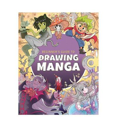 【现货】漫画绘制入门指南 Beginner's Guide to Drawing Manga 原版英文艺术画册画集 正版进口书籍 善优图书